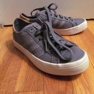 NWOT Blue Adidas Canvas Sneakers Size 6